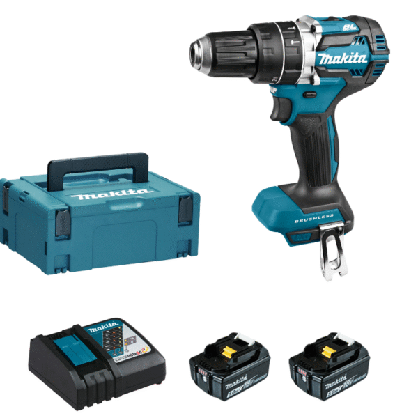 Perceuse visseuse à percussion sans fil 18V - MAKITA (coffret)